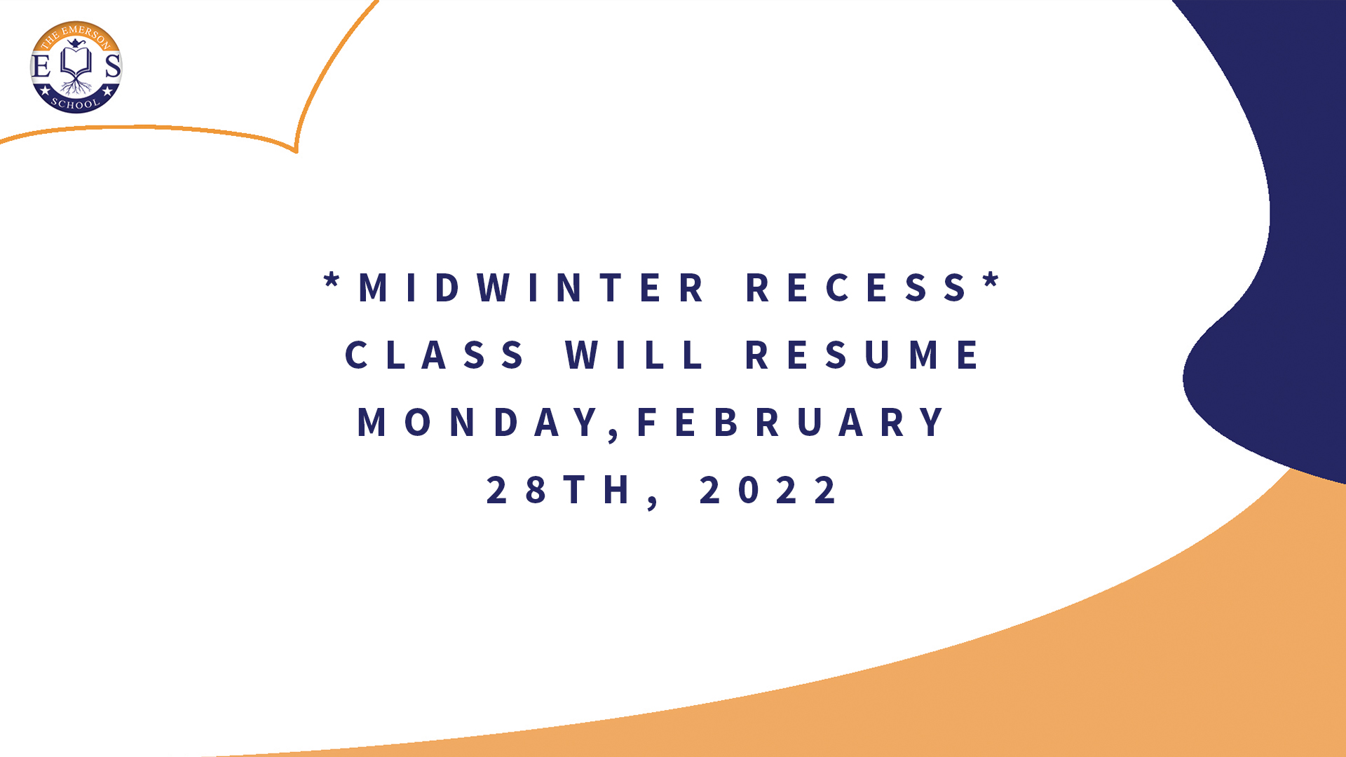 Winter Recess