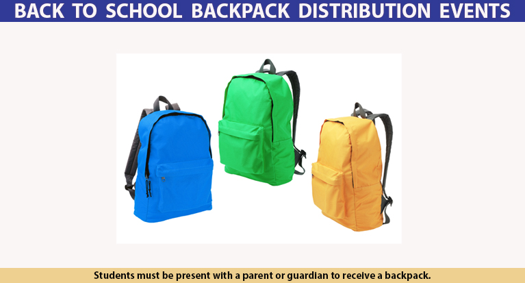 Backpack Event